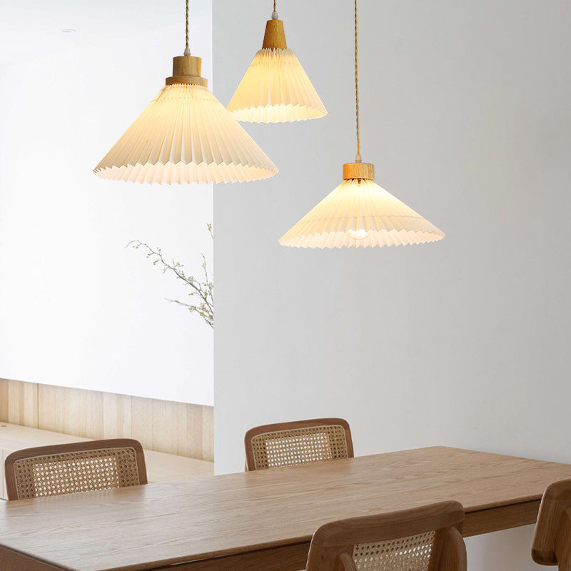 Ozawa Pendelleuchte Cluster, Plissee 4 Stile - Lumpaz