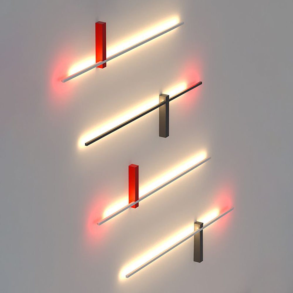 Edge Wandleuchte Mehrfarbig Linear - Lumpaz