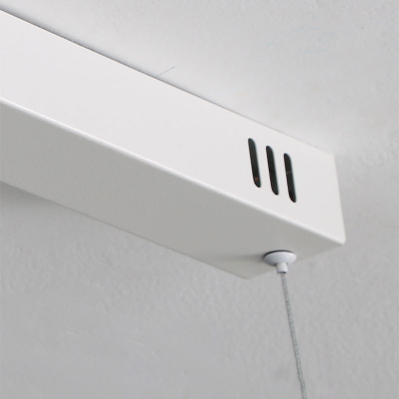 Welle Lineare Pendelleuchte, L 80/100/120CM - Lumpaz