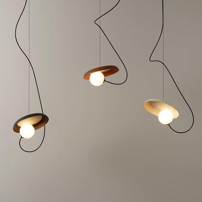 Nordic Creative Metal Bedside Chandelier Pendelleuchte für Schlafzimmer, Esszimmer - Lumpaz