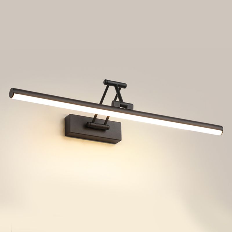 Edge Spiegelfront Waschtisch-Wandleuchte, Metall, 40/50/60/80/100CM Lang - Lumpaz