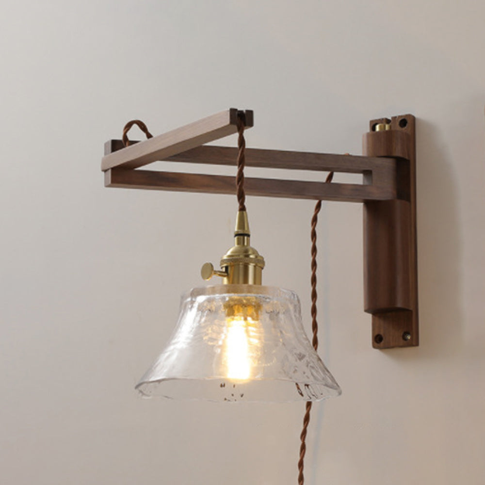 Ozawa Vintage Wandlampe klappbar 3 Farben, Holz - Lumpaz