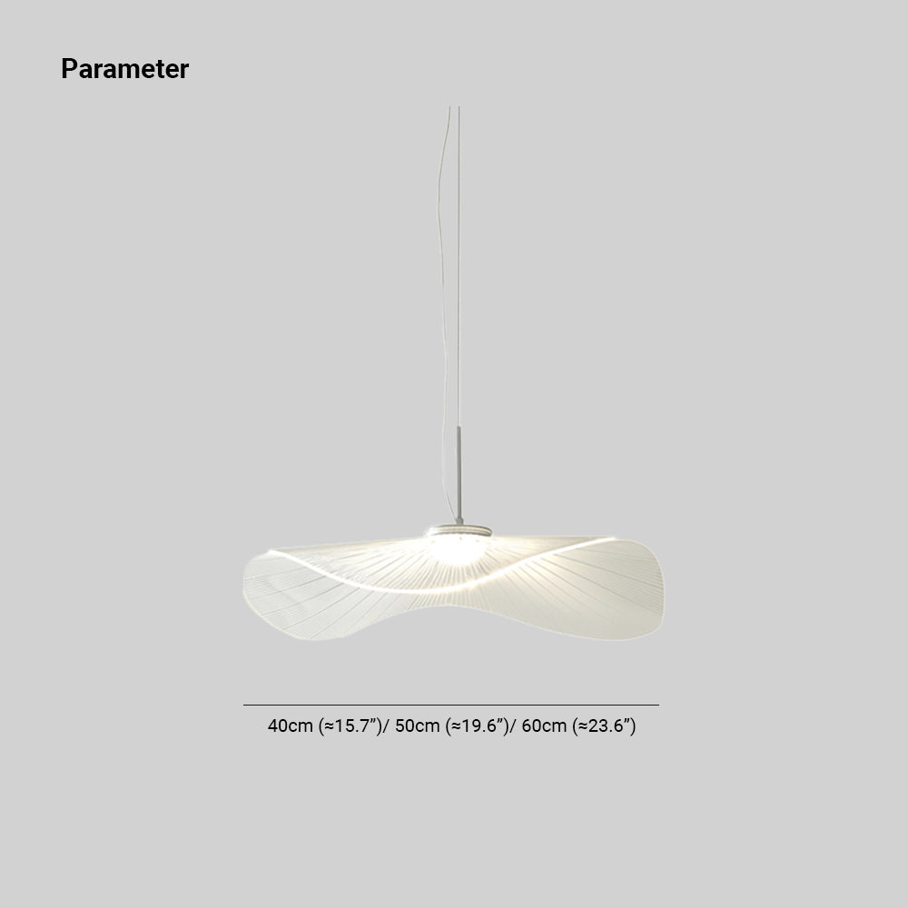 Carins Lotusform Pendelleuchte Farbtemperatur umschaltbar, ∅40/50/60cm - Lumpaz
