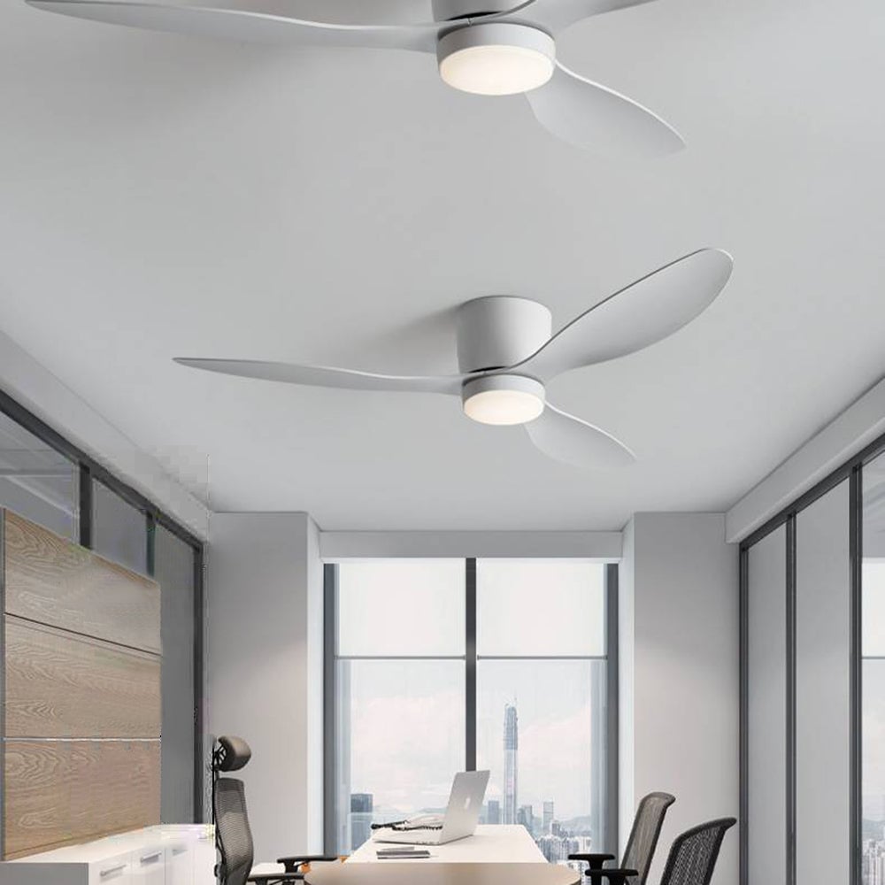 Walters 3-Blatt Deckenventilator mit Beleuchtung, 2 Farbe, ∅115CM - Lumpaz