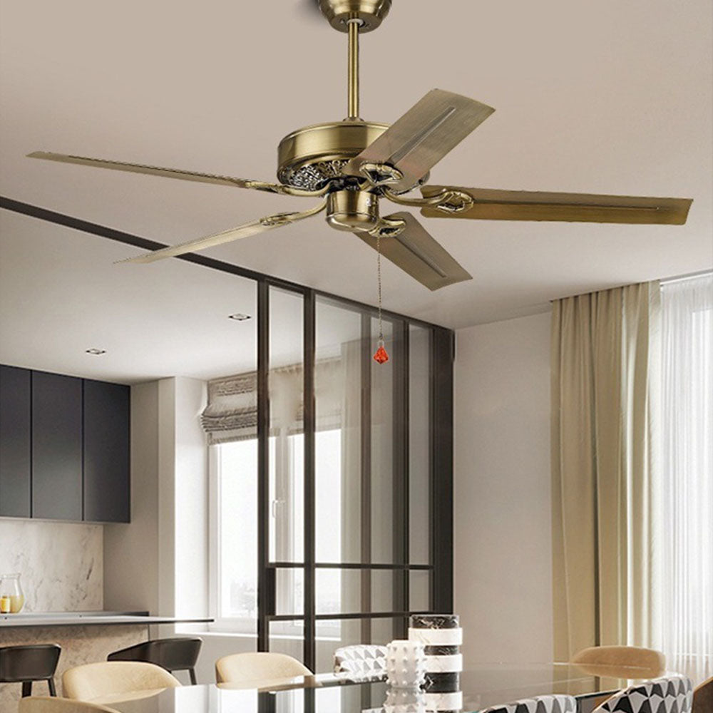 Alessio 5 Blätter Küfer Deckenventilator, ∅130CM - Lumpaz