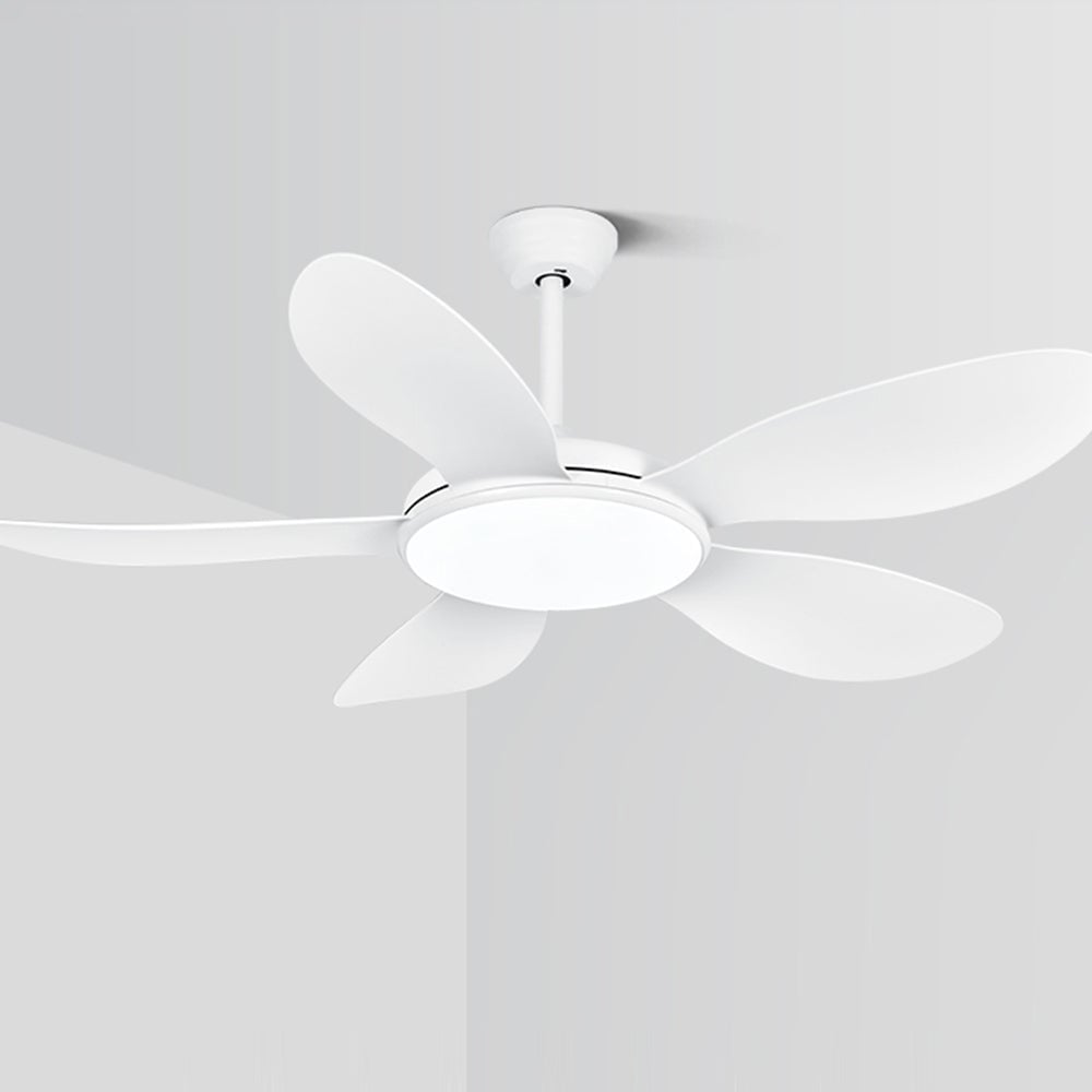Ozawa 5 Blätter Hölzern Deckenventilator mit Beleuchtung, ∅120/130CM - Lumpaz