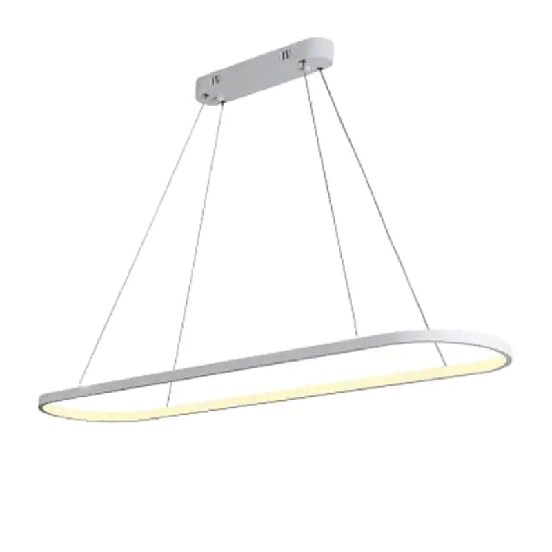 Edge Moderne Kreis LED Pendelleuchte aus Metall für Esszimmer - Lumpaz