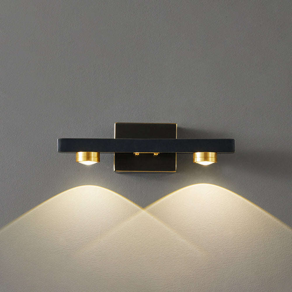 Freja Wandlampe Spiegelfront 2 Farbe & Stil, 2/3/4/6/8 Kopf - Lumpaz