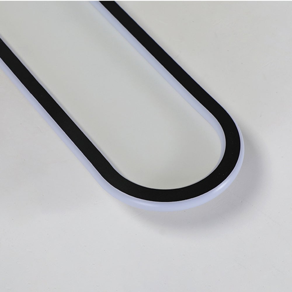 Quinn Deckenleuchte Rechteckig 2 Farbe, 40/60/80/100cm - Lumpaz