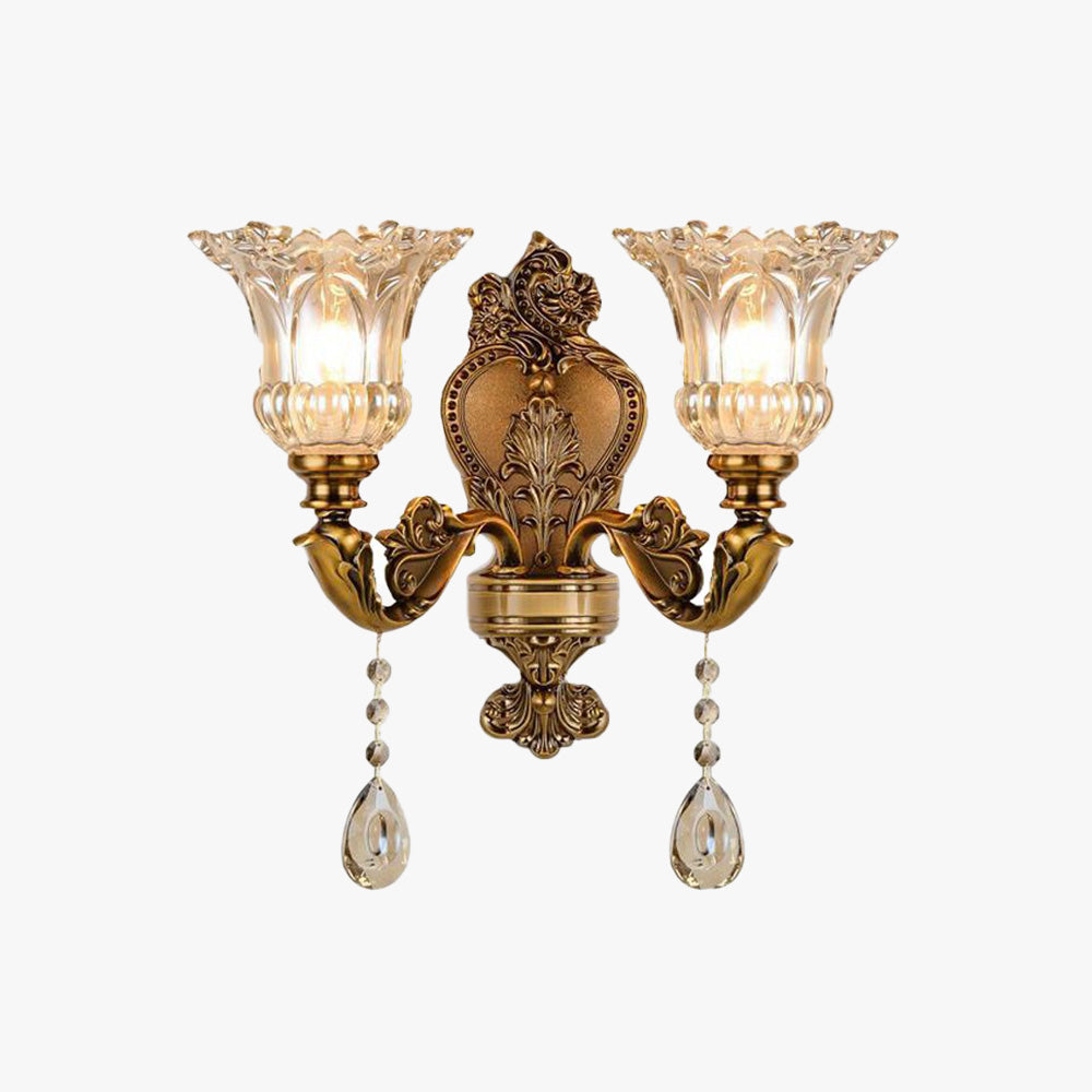 Félicie Französische Vintage Wandlampe, 1/2-flammig - Lumpaz