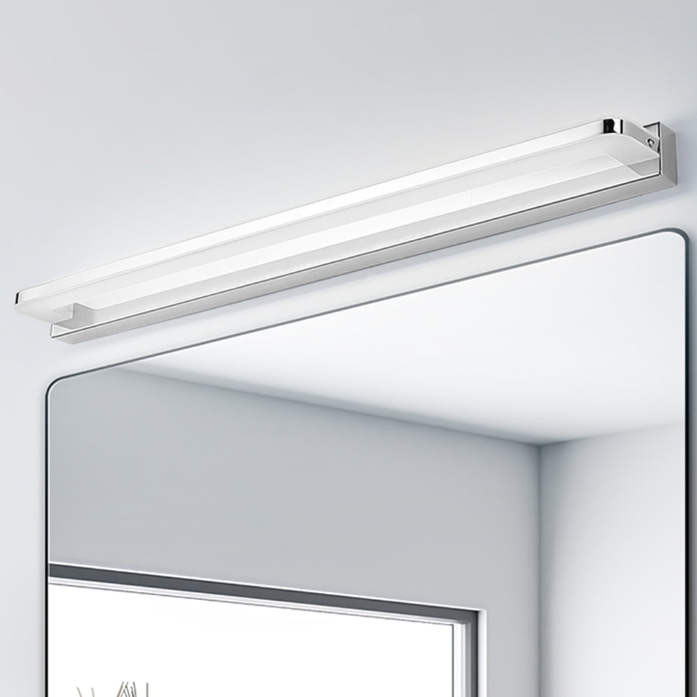 Leigh Spiegelfront Waschtisch-Wandleuchte, Metall, L40/50/60/70CM - Lumpaz