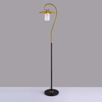 Carins Lotusblatt Stehlampe, Metall & Acryl, 3 Farben, 160CM Lang/165CM Lang - Lumpaz