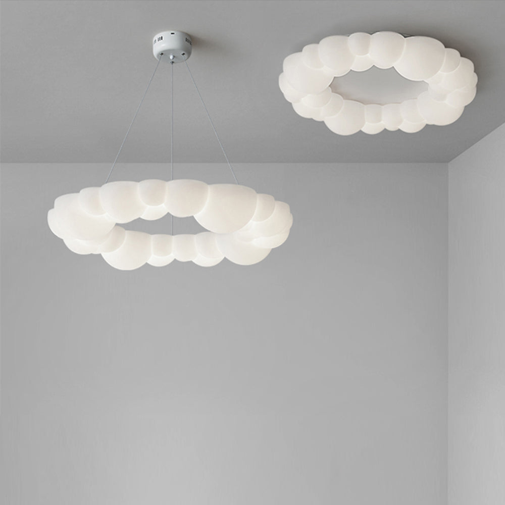Quinn Pendelleuchte & Deckenleuchte Fernbedienung Dimmbar, Dia49cm - Lumpaz