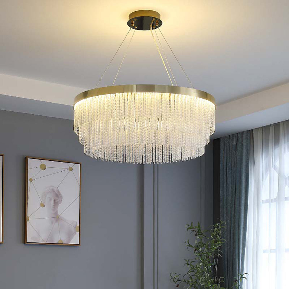 Colon Quasten Pendelleuchte Farbtemperatur umschaltbar, ∅40/60/80/100cm - Lumpaz