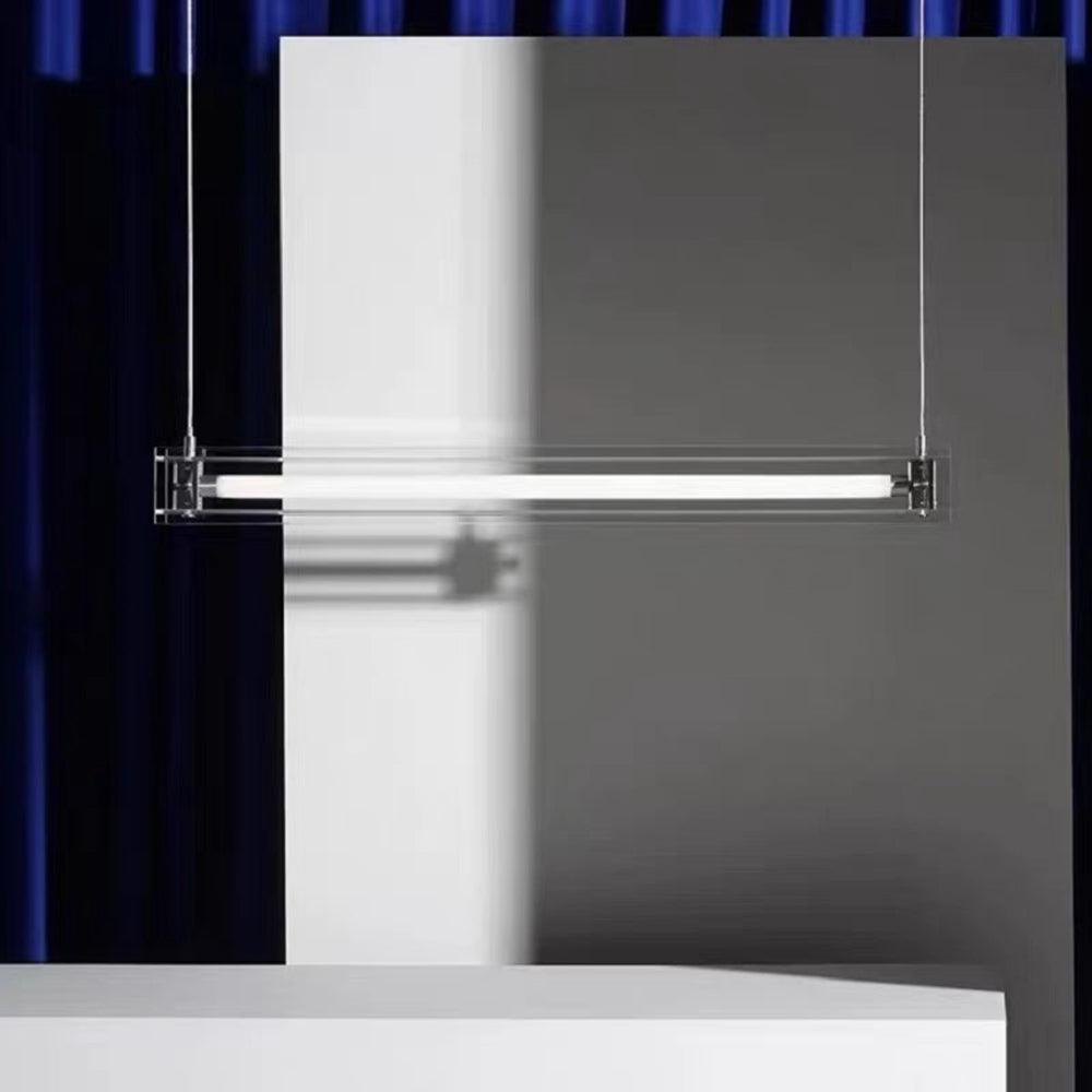 Edge Pendelleuchte, Metall+Glas, 80/100cm - Lumpaz