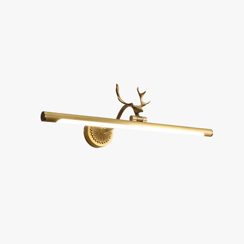 Leigh Hirsch Spiegelfront Waschtisch-Wandleuchte, L 35/45/60/75/100CM - Lumpaz