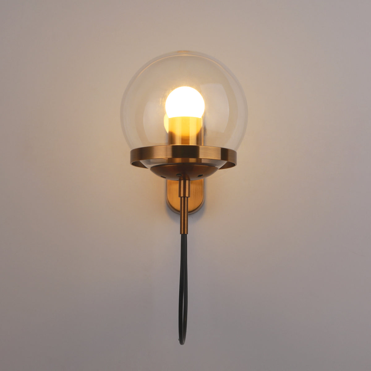 Retro-Metall-LED-Birnen-Wandleuchte - Lumpaz