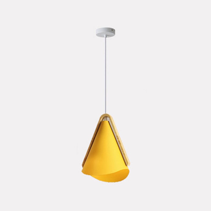 Morandi Cluster-Pendelleuchte 5 Farben, Holz&Metall - Lumpaz