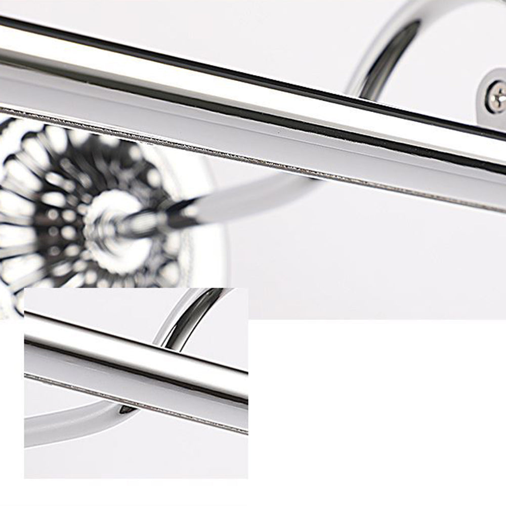 Leigh Spiegelfront Waschtisch-Wandleuchte, L 42/55CM - Lumpaz