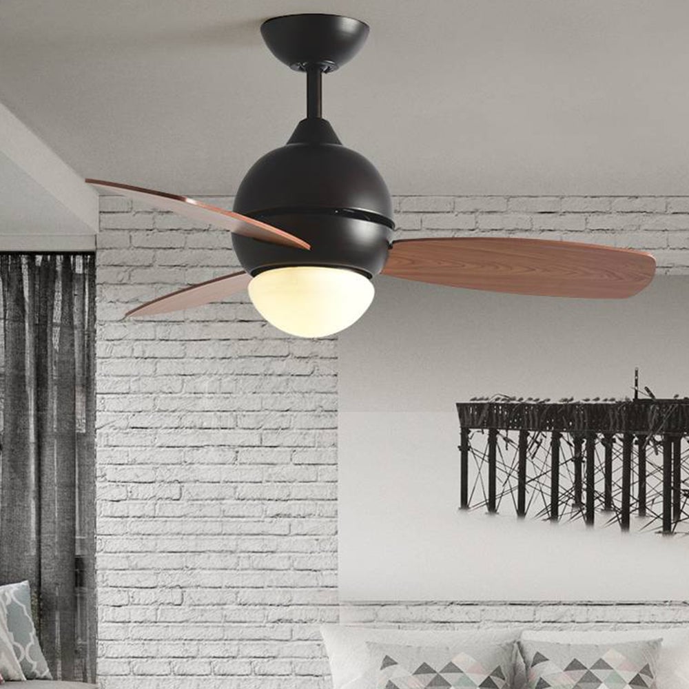Morandi Bunte 3-Blatt-Deckenventilator mit Beleuchtung, 6 Farbe, ∅92CM - Lumpaz