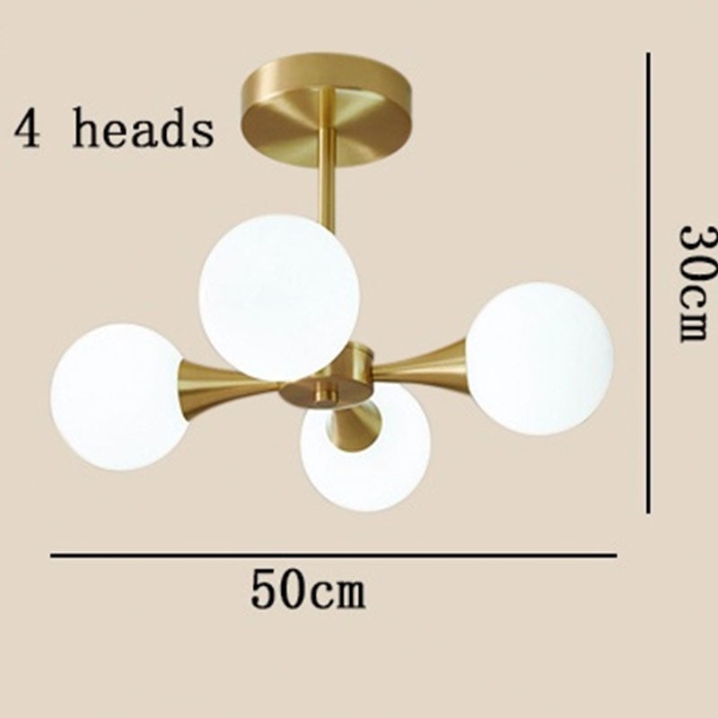 Valentina Deckenleuchte,Metall & Glas - Lumpaz