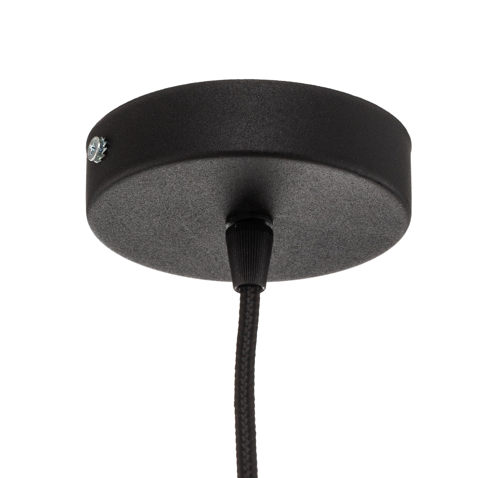 Renée Blau & Gold Pendelleuchte, Seide, ∅50CM - Lumpaz