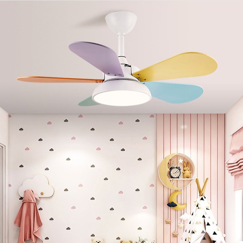 Morandi Bunte Deckenventilator mit Beleuchtung, 2 Farbe, ∅95CM - Lumpaz