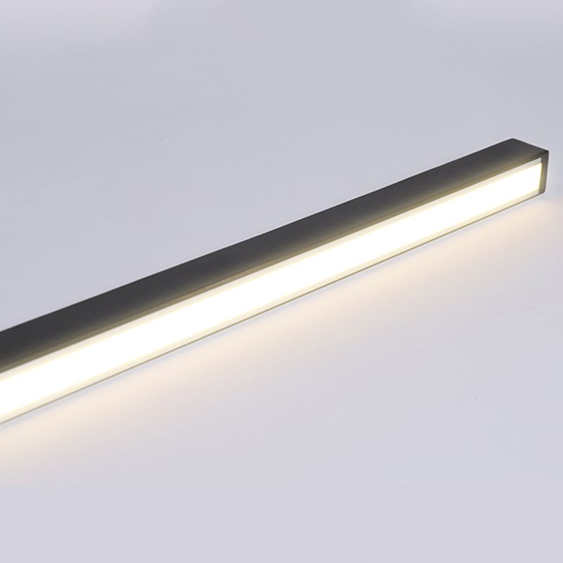 Edge Lineare Stehlampe, Aluminium, 2 Farben, 100/120CM Lang - Lumpaz