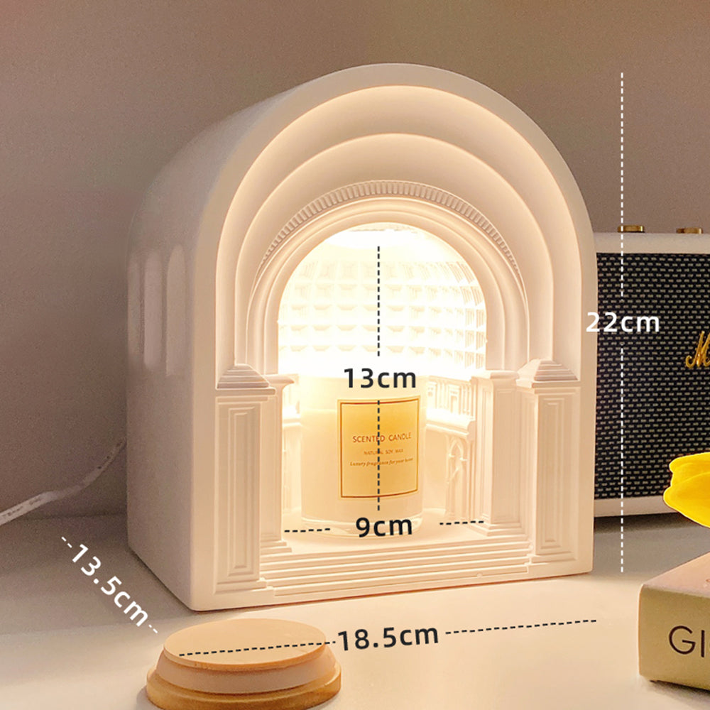 Félicie Aroma-Kerze Schmelzen Tischlampe, 2 Stile - Lumpaz