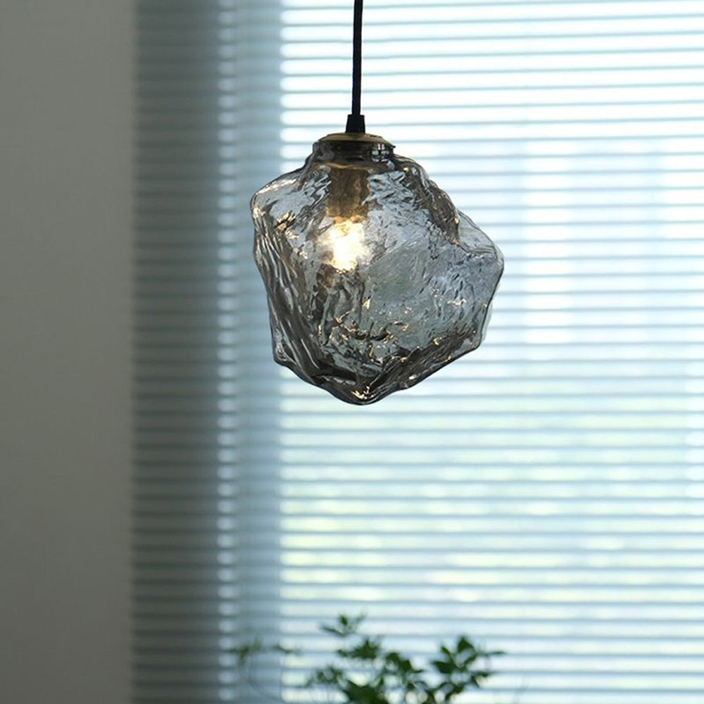 Mirza Glas Pendant Light, 4 Farben - Lumpaz