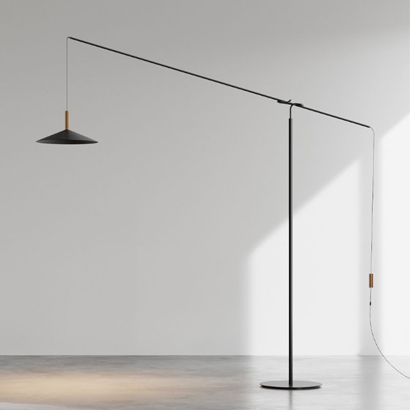 Carins Verstellbar Bogen Stehleuchte, Metall, 196CM Lang - Lumpaz