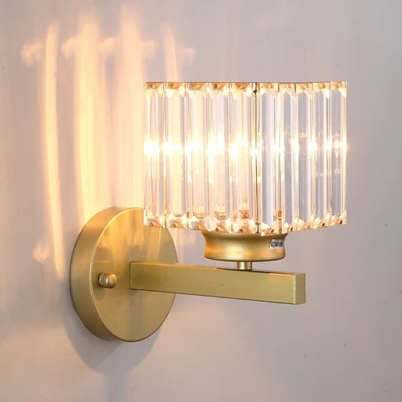 Moderne LED Wandleuchte aus Kristall für Schlafzimmer - Lumpaz