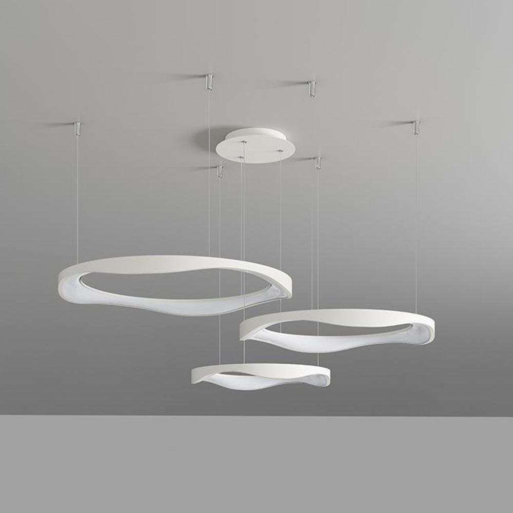 Arisha Pendelleuchte Farbtemperatur umschaltbar, 1/2/3 Ring - Lumpaz