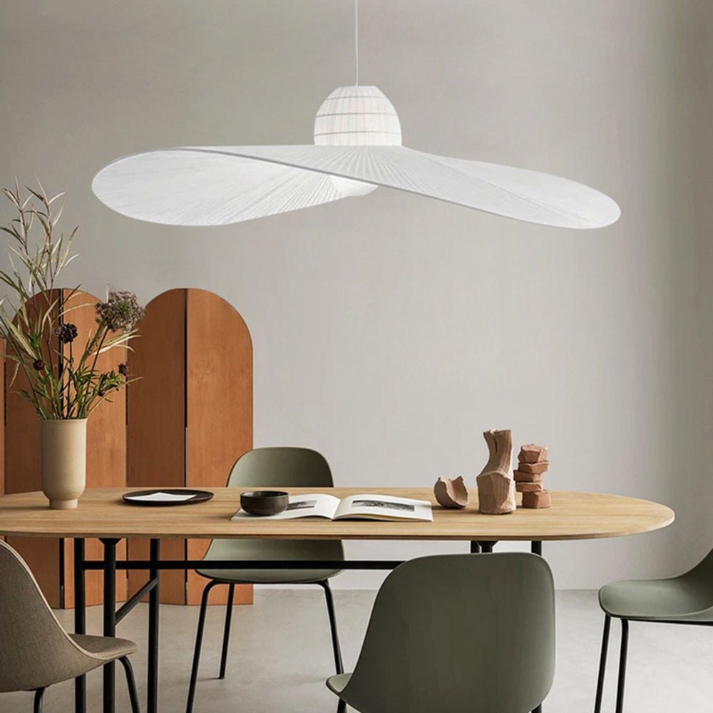 Renée Pendelleuchte 2 Farbe, Stoffe, ∅60/80cm - Lumpaz