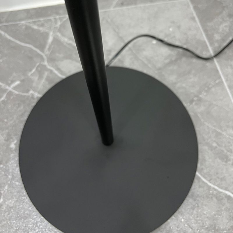 Salgado Geometrische Schwarze & Bernsteine Stehleuchte, Metall & Glas, 155CM Lang - Lumpaz