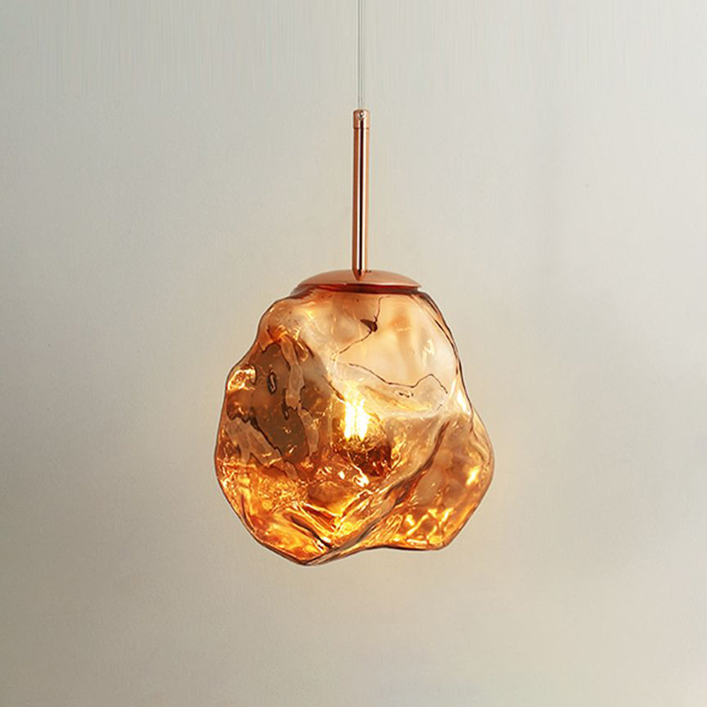 Mirza Glas Pendant Light, 4 Farben - Lumpaz