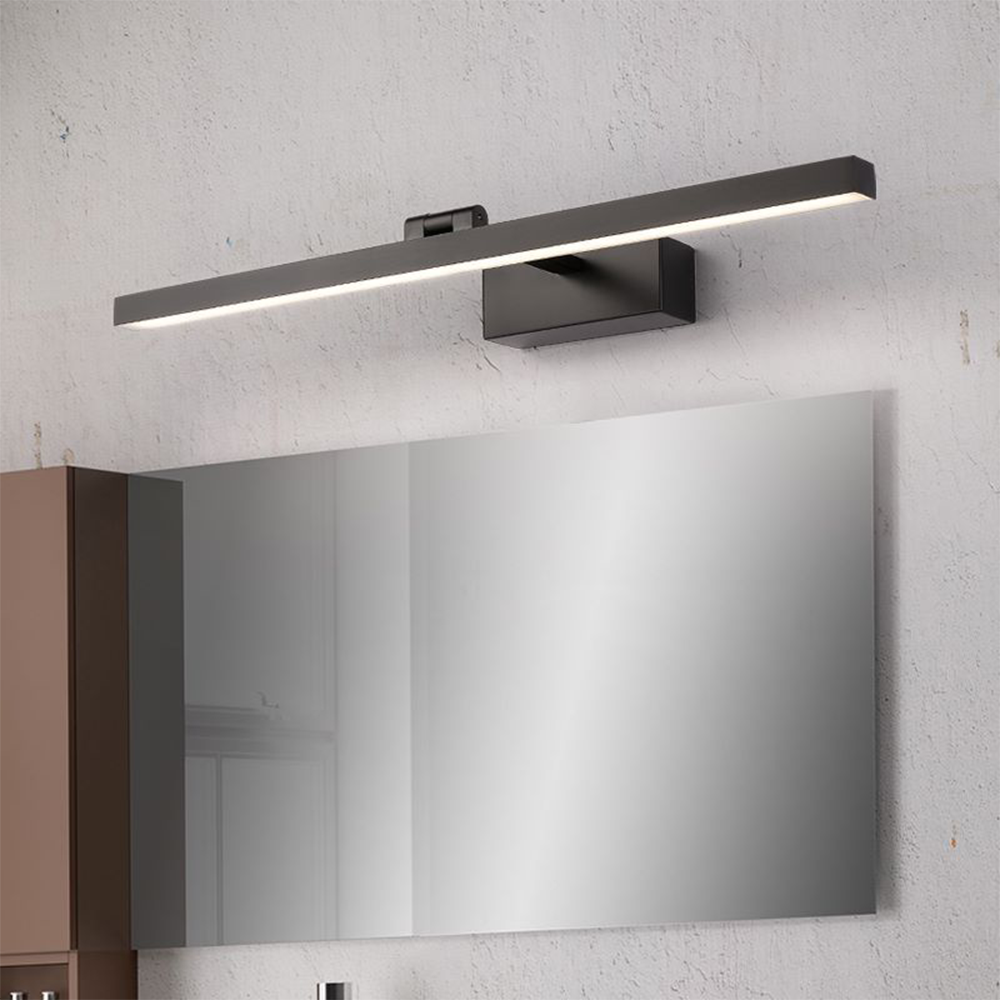 Edge Spiegelfront Waschtisch-Wandleuchte, L 40/50/60CM - Lumpaz