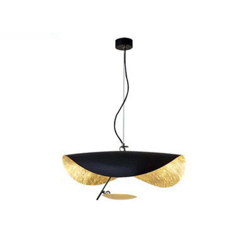 Eveline Pendelleuchte 2 Farben, Goldfolie, ∅40/60/80CM - Lumpaz
