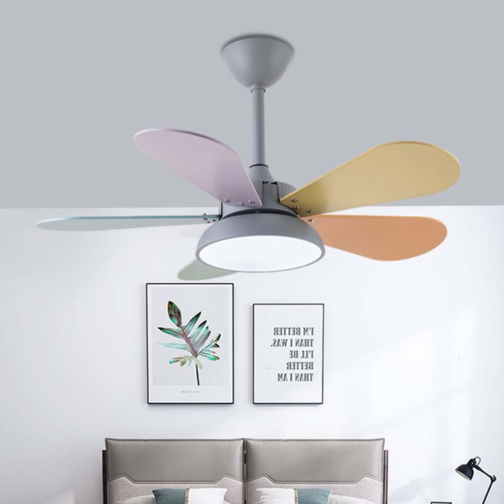 Morandi Bunte Deckenventilator mit Beleuchtung, 2 Farbe, ∅95CM - Lumpaz