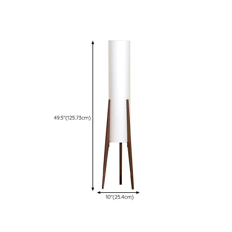 Ozawa Geometrisch Stativ Stehleuchte, Holz, 126CM Lang - Lumpaz