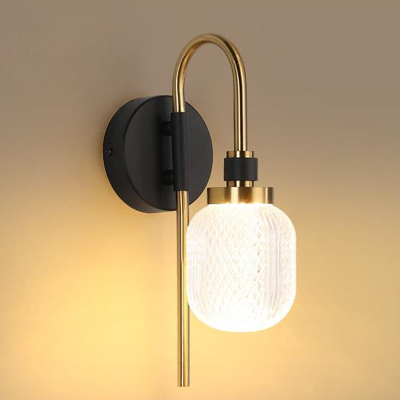 Moderne LED Wandleuchte aus Metall für Schlafzimmer - Lumpaz