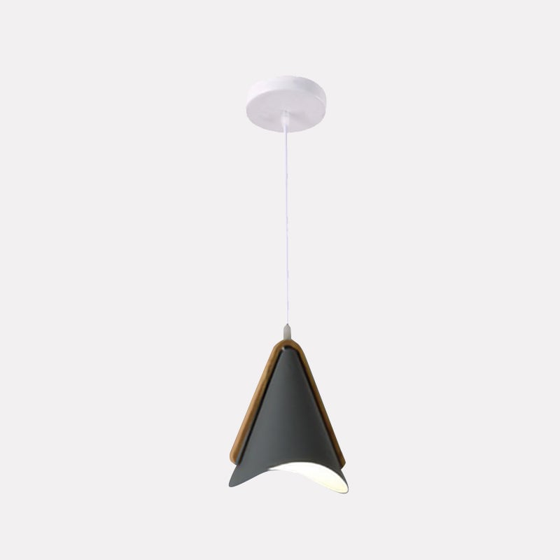Morandi Cluster-Pendelleuchte 5 Farben, Holz&Metall - Lumpaz