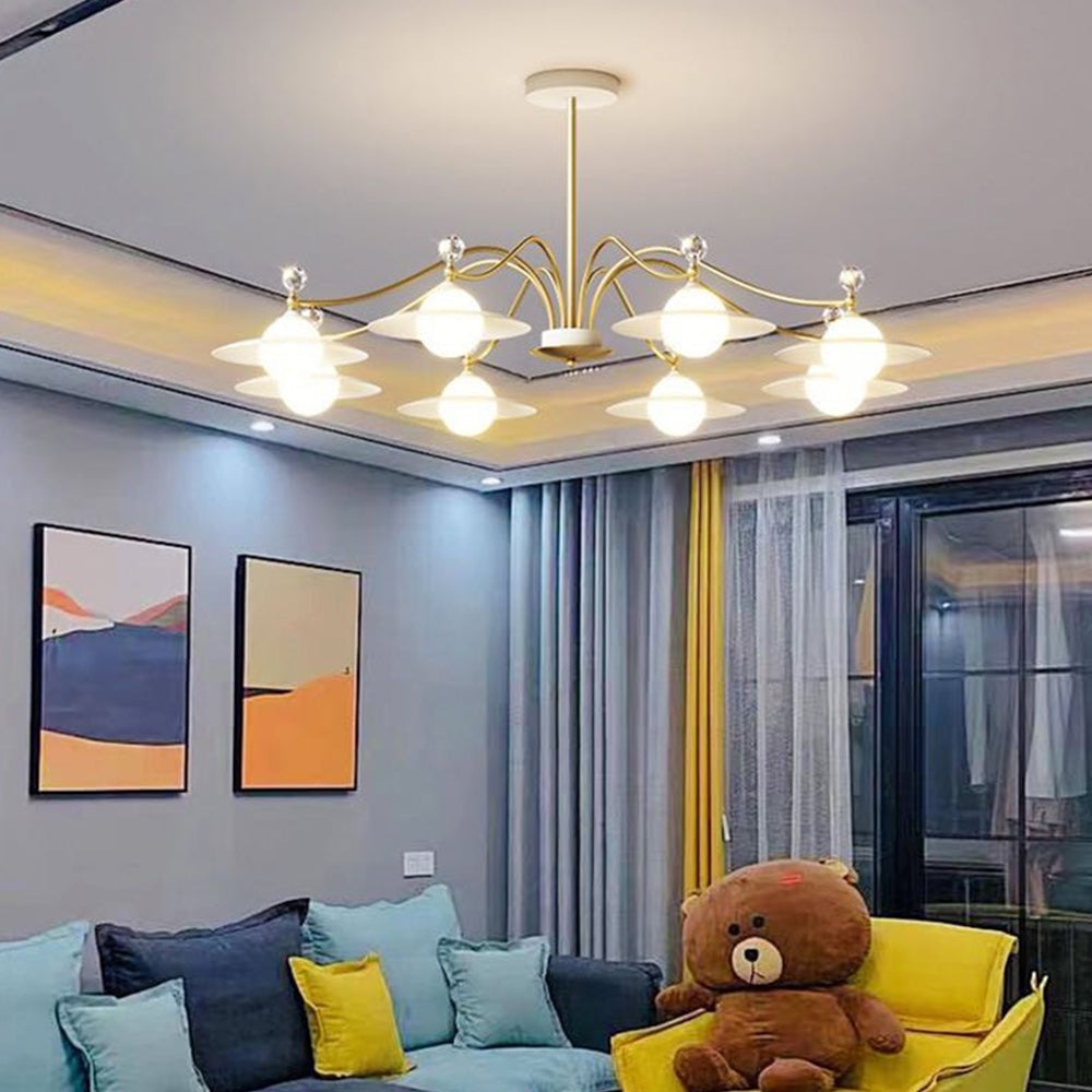 Carins Pendelleuchte, 6/8 -flammig, ∅95/120CM - Lumpaz