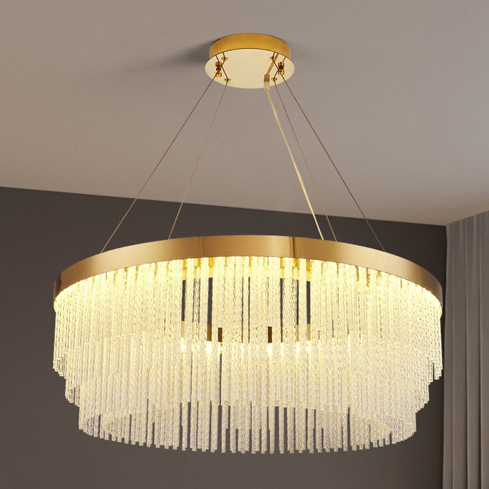 Colon Quasten Pendelleuchte Farbtemperatur umschaltbar, ∅40/60/80/100cm - Lumpaz
