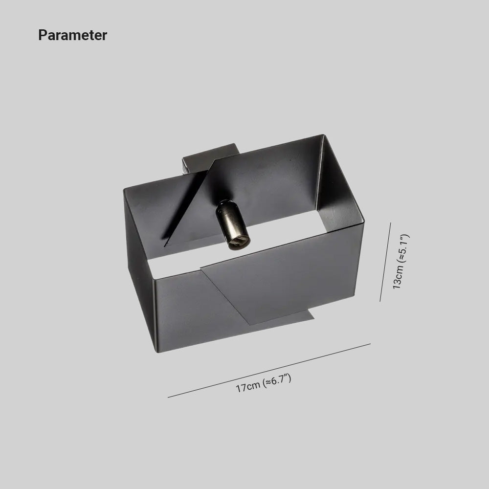 Orr Eckige Form Wandleuchter - Lumpaz