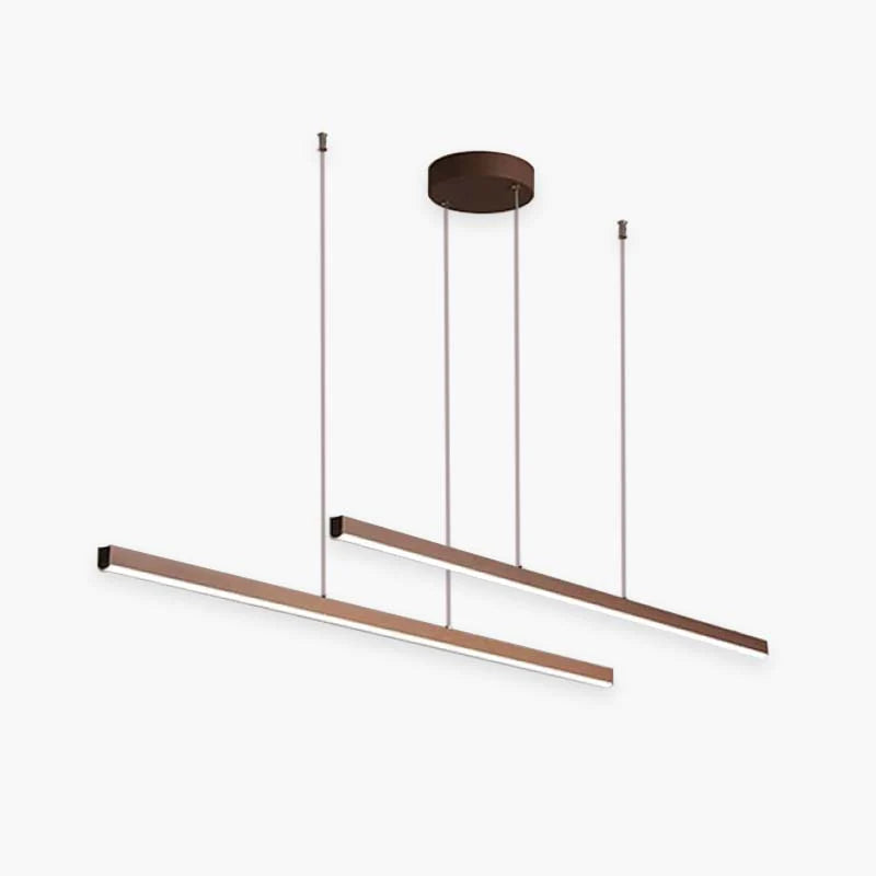 Edge Minimalistische Streifen LED Pendelleuchte für Esszimmer - Lumpaz