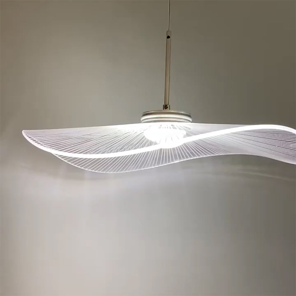 Carins Lotusform Pendelleuchte Farbtemperatur umschaltbar, ∅40/50/60cm - Lumpaz