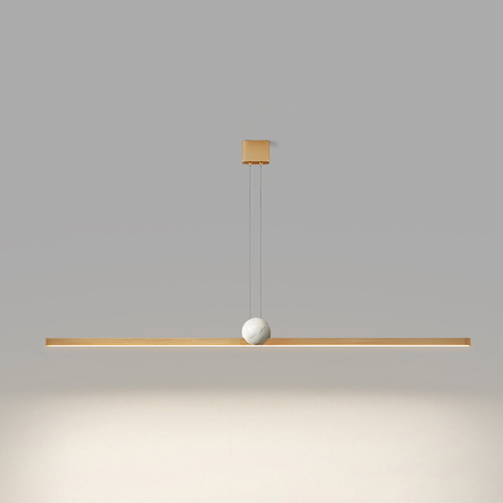 Edge Pendelleuchte 2 Farben, Metall & Marmor, 90/120/150cm - Lumpaz