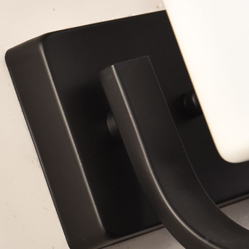 Eryn Spiegelfront Waschtisch-Wandleuchte, Metall, 1/2-flammig, 2 Farben - Lumpaz