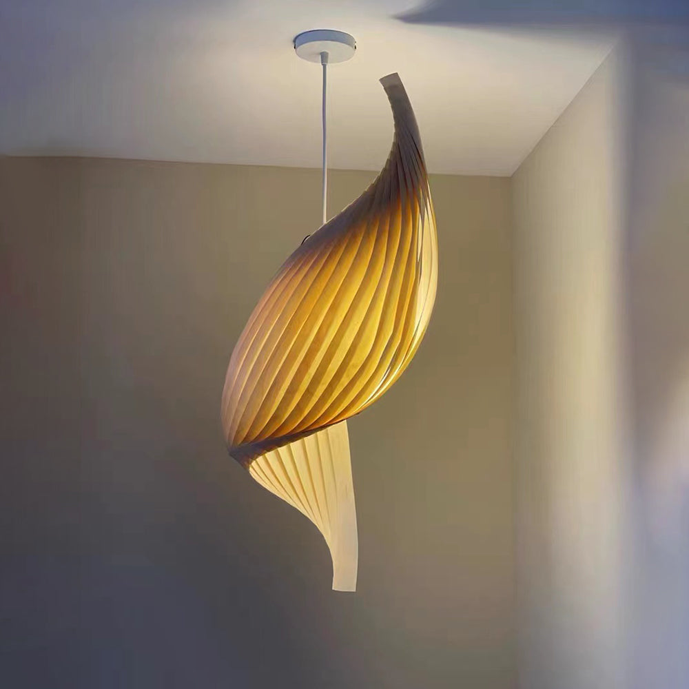 Ozawa Pendelleuchte, Holz - Lumpaz